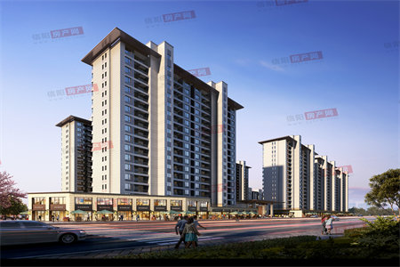 新上帝邦·风度国际3室2厅1卫65万90m2，带车库，四楼